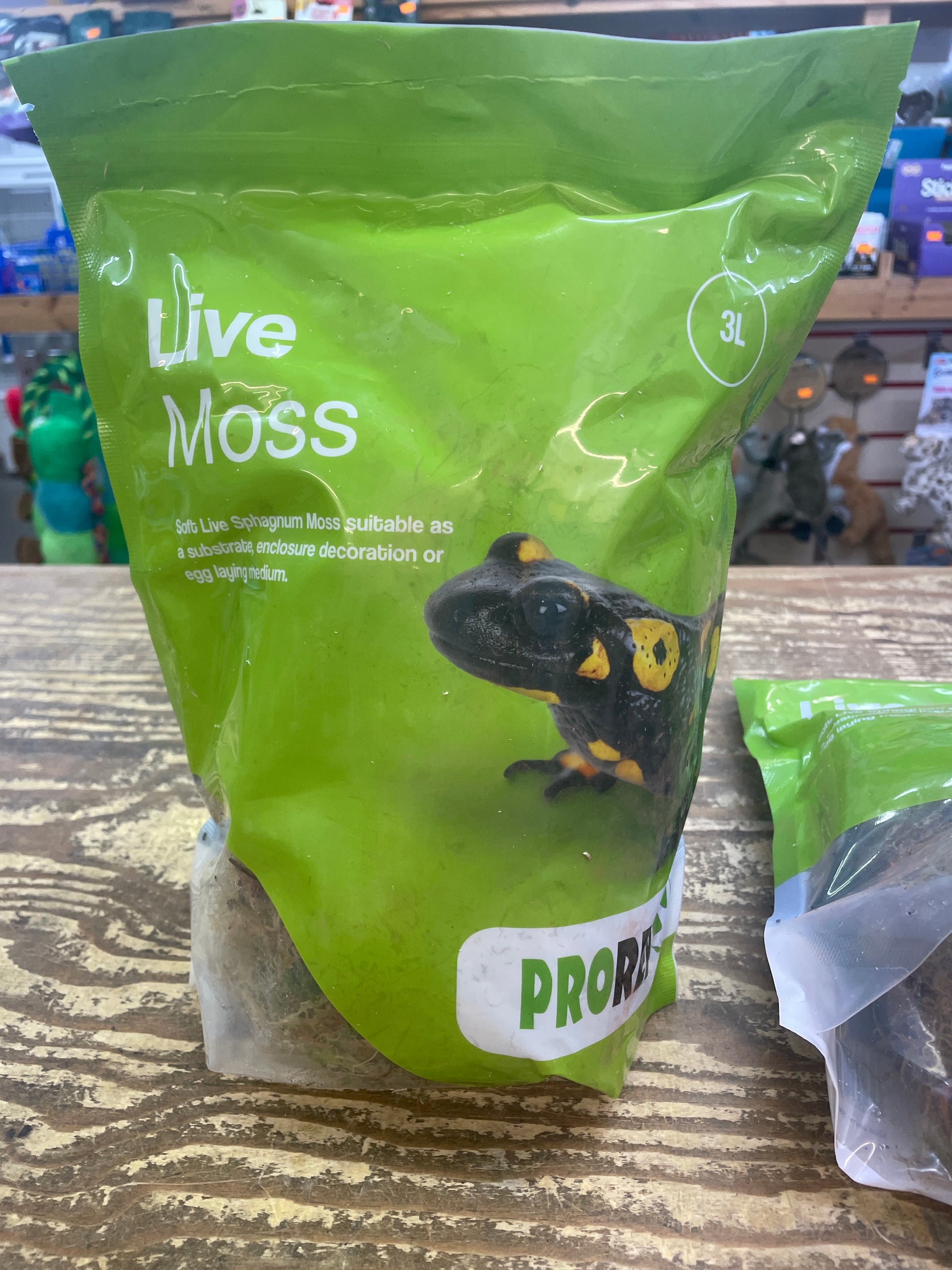 PR Live Moss, Large Bag (approx 3L) Reptile - Accessories ProRep