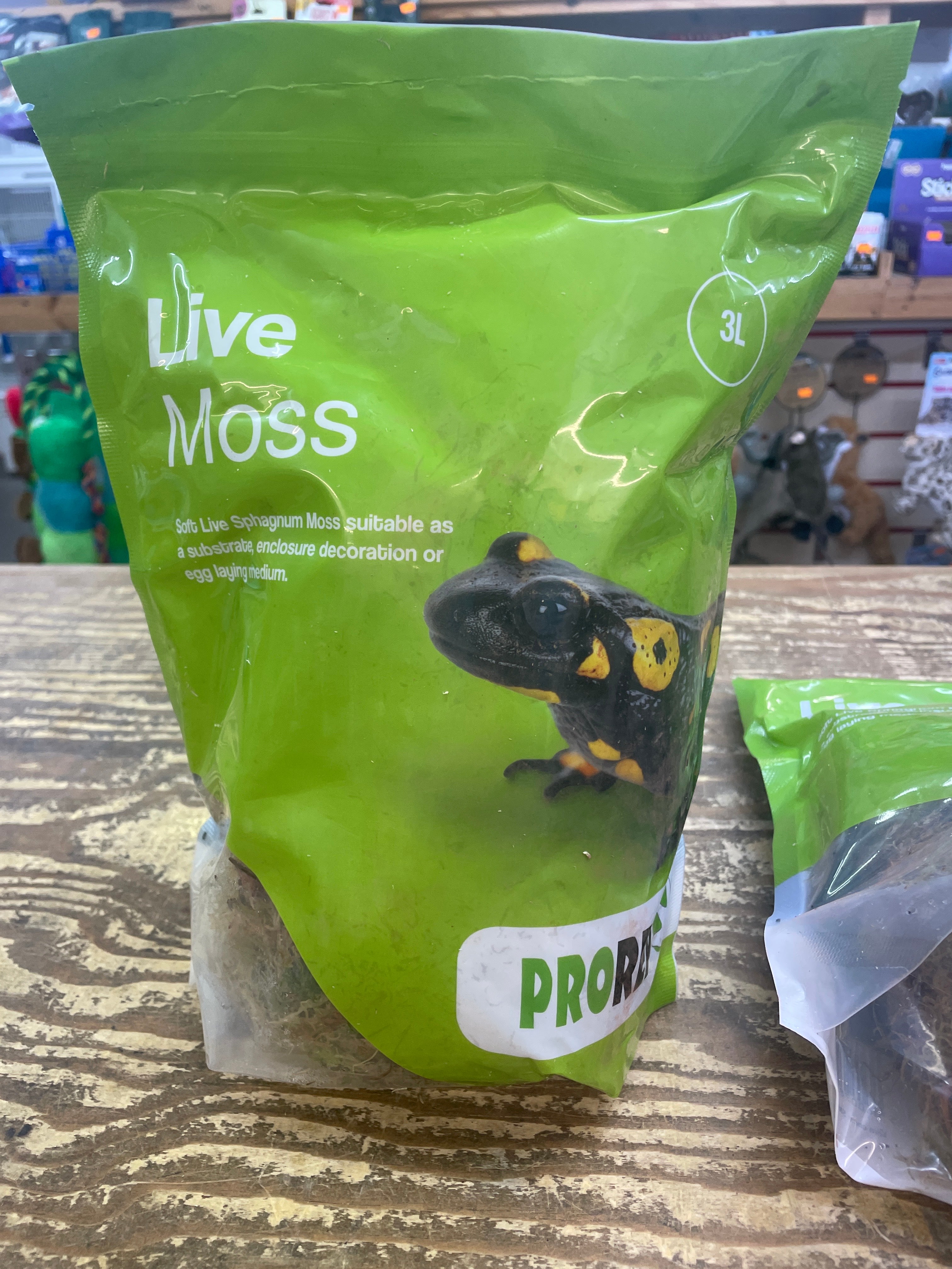 PR Live Moss, Large Bag (approx 3L) Reptile - Accessories ProRep