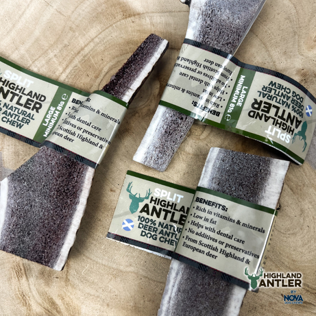 Antler Split Dog Treat Nova Large