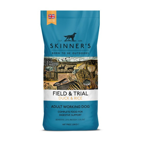 Skinners Field and Trial Duck and Rice 2.5kg Pet Market