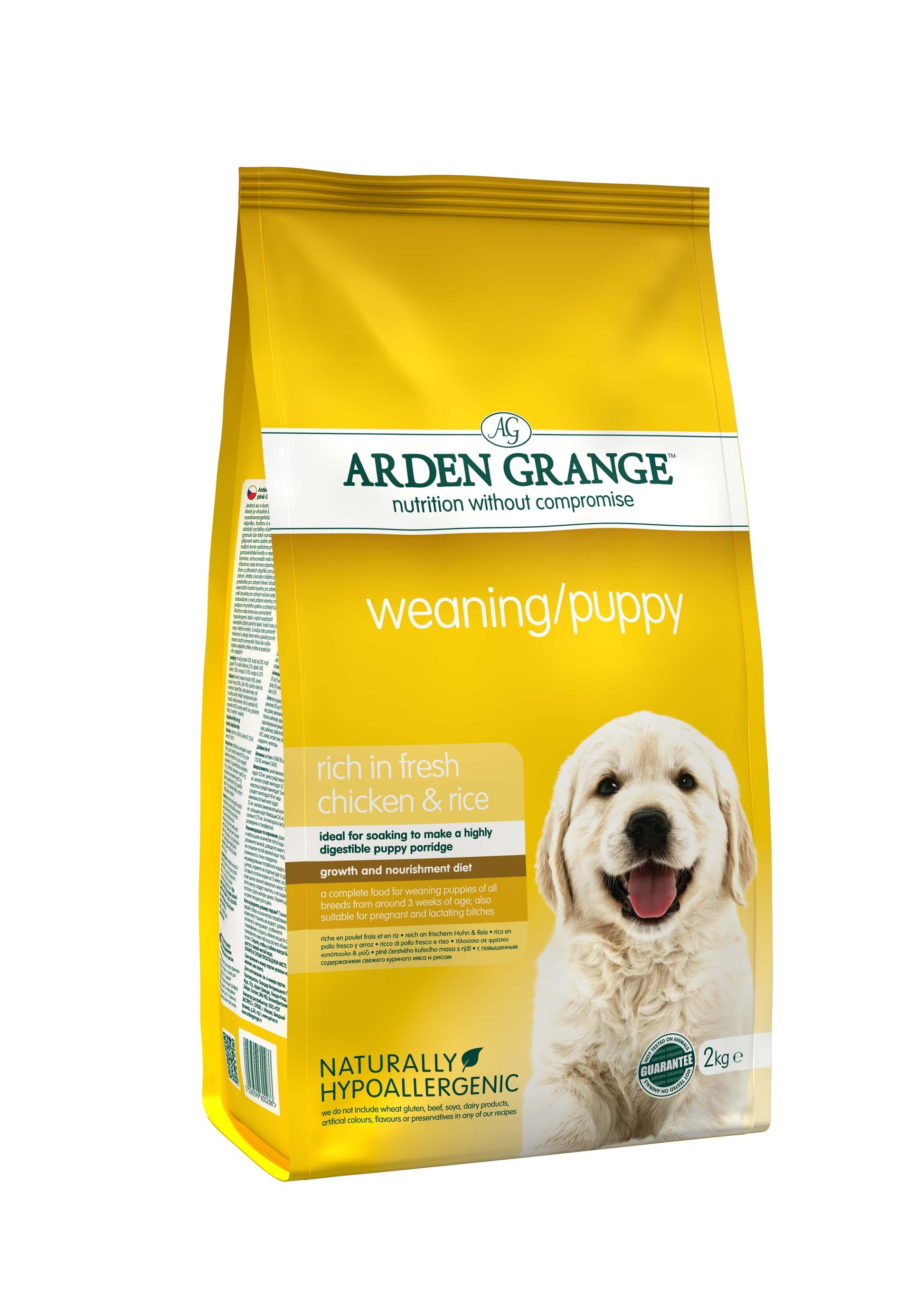 Arden Grange Weaning / Puppy 2kg DOG - Food Arden Grange