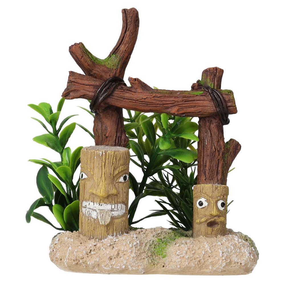 AQ Tiki Statue 100x80x115mm Pet Market