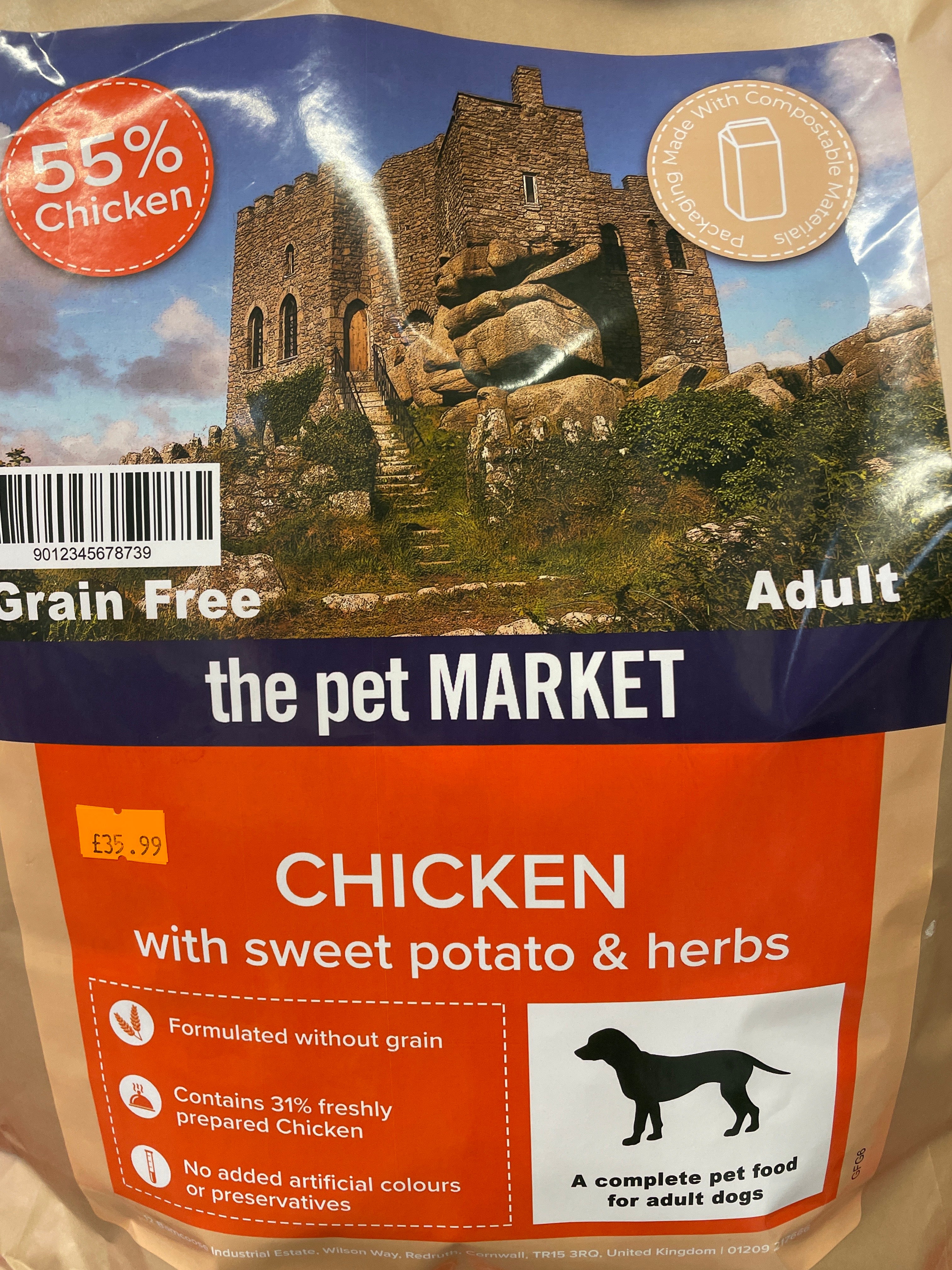 Grain-free - Chicken With Sweet Potato & Herbs - Adult PetMarket