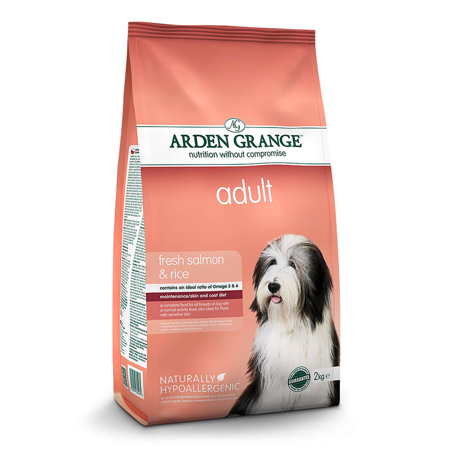 Arden Grange Adult - fresh salmon & rice Dry Complete kibble Arden Grange
