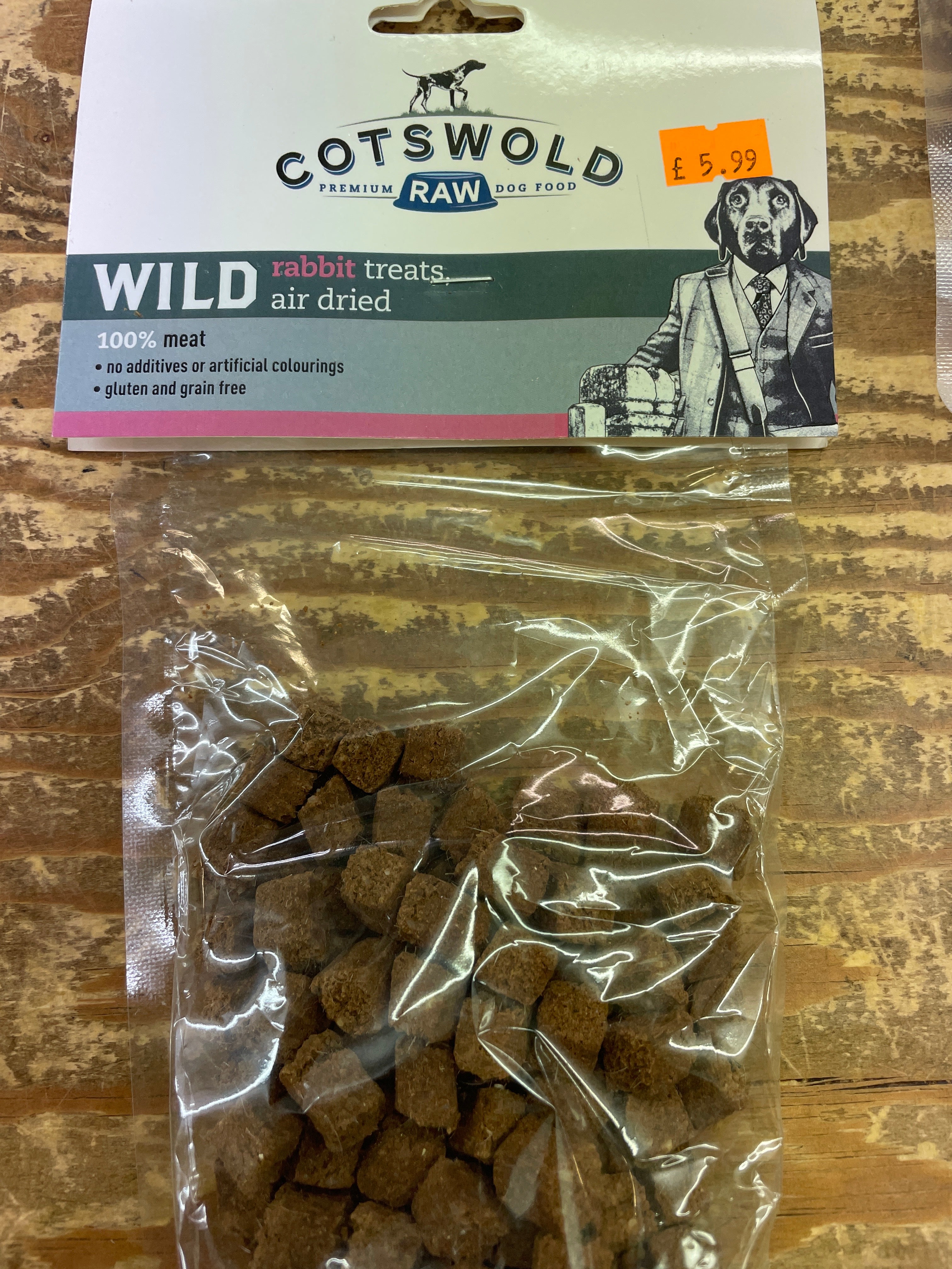 Cotswold air dried rabbit treats the Pet MARKET