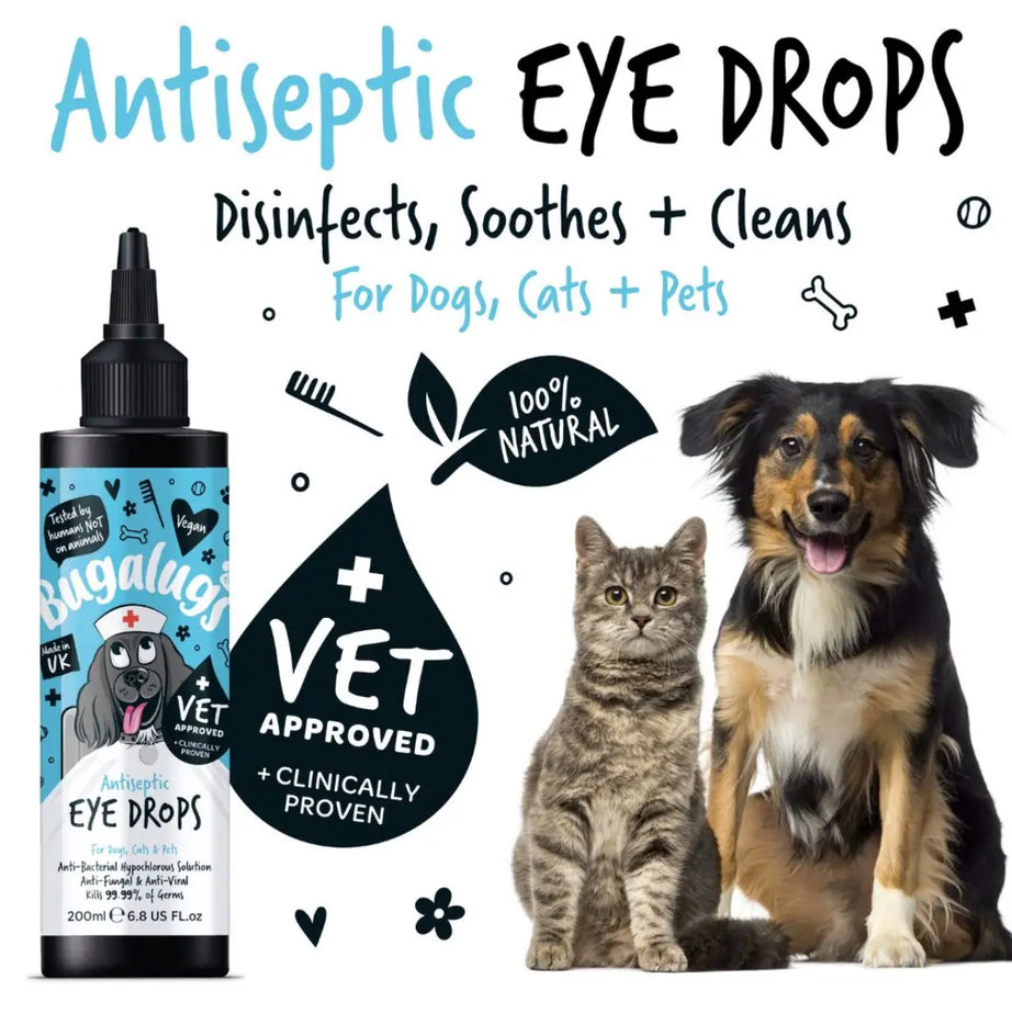 Bugalugs Antiseptic Eye Drops Grooming Bugalugs