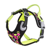 Hurtta Weekend Warrior Neon Harness Licorice 80-100cm Pet Market