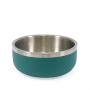 Rosewood Double Wall Stainless Steel Bowl 700ml Teal Pet Market
