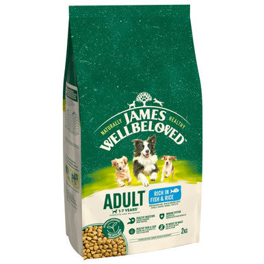 James Wellbeloved Adult Fish & Rice 2kg DOG - Food James Wellbeloved