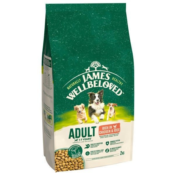 James Wellbeloved Dog Adult Chicken & Rice 2kg DOG - Food James Wellbeloved