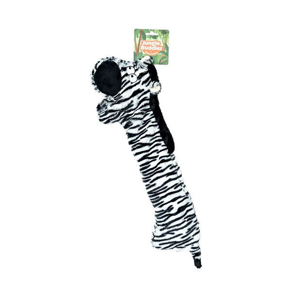 Jungle Buddies Zebra Dog Toy Pet Market