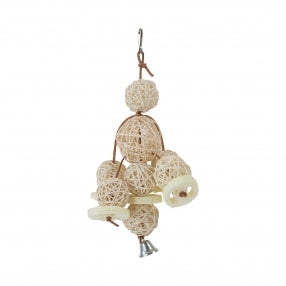 Loofah Enrichment Dangler Small Animal Pet Market