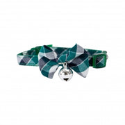Green Tartan Bow Tie Cat Collar Pet Market