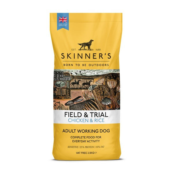 Skinners Field & Trial Adult Chicken & Rice 2.5kg Pet Market