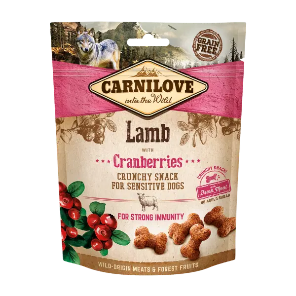 Carnilove lamb with cranberries crunchy snack Pet Market