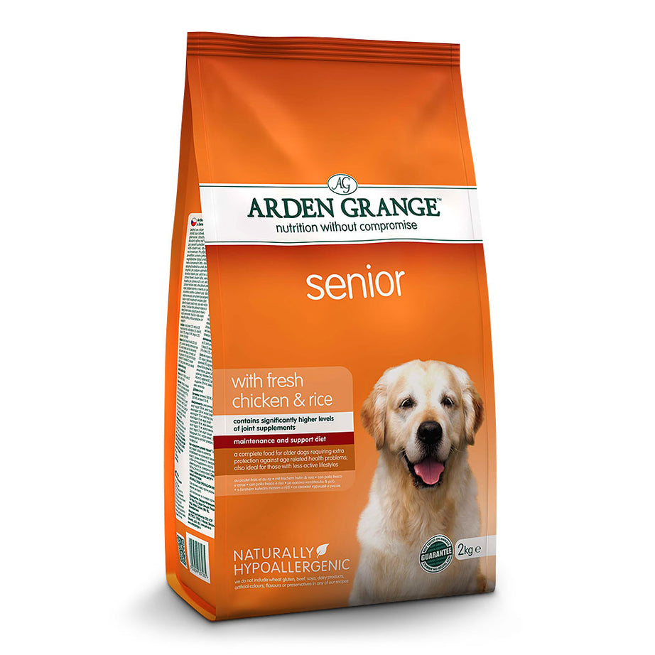 Arden Grange Senior - with fresh chicken & rice Dry Complete kibble Arden Grange
