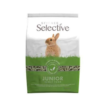 Supreme Science Selective Junior Rabbit 1.5kg Small Mammal - Food Supreme