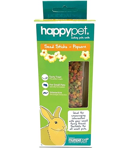 Critter's Choice Seed Sticks - Popcorn HAPPY PET