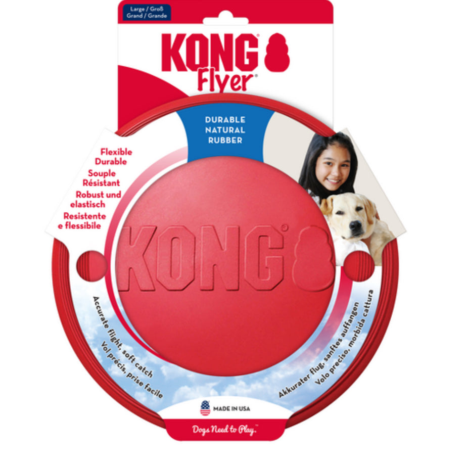 KONG Classic Flyer Toy Kong
