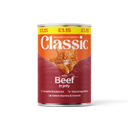 Classic Cat Food Beef in Jelly Pet Market