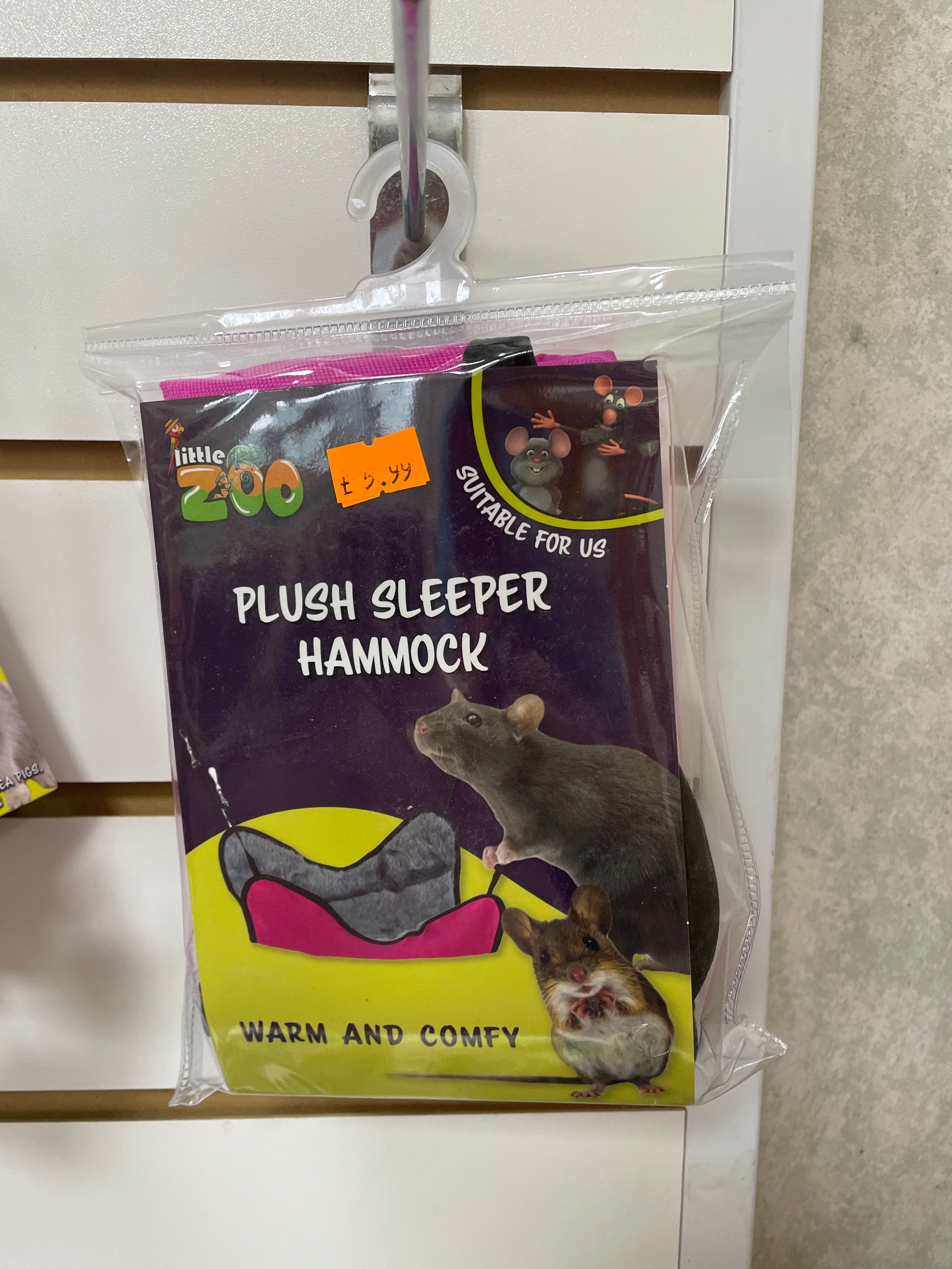 Plush sleeping hammock the Pet MARKET
