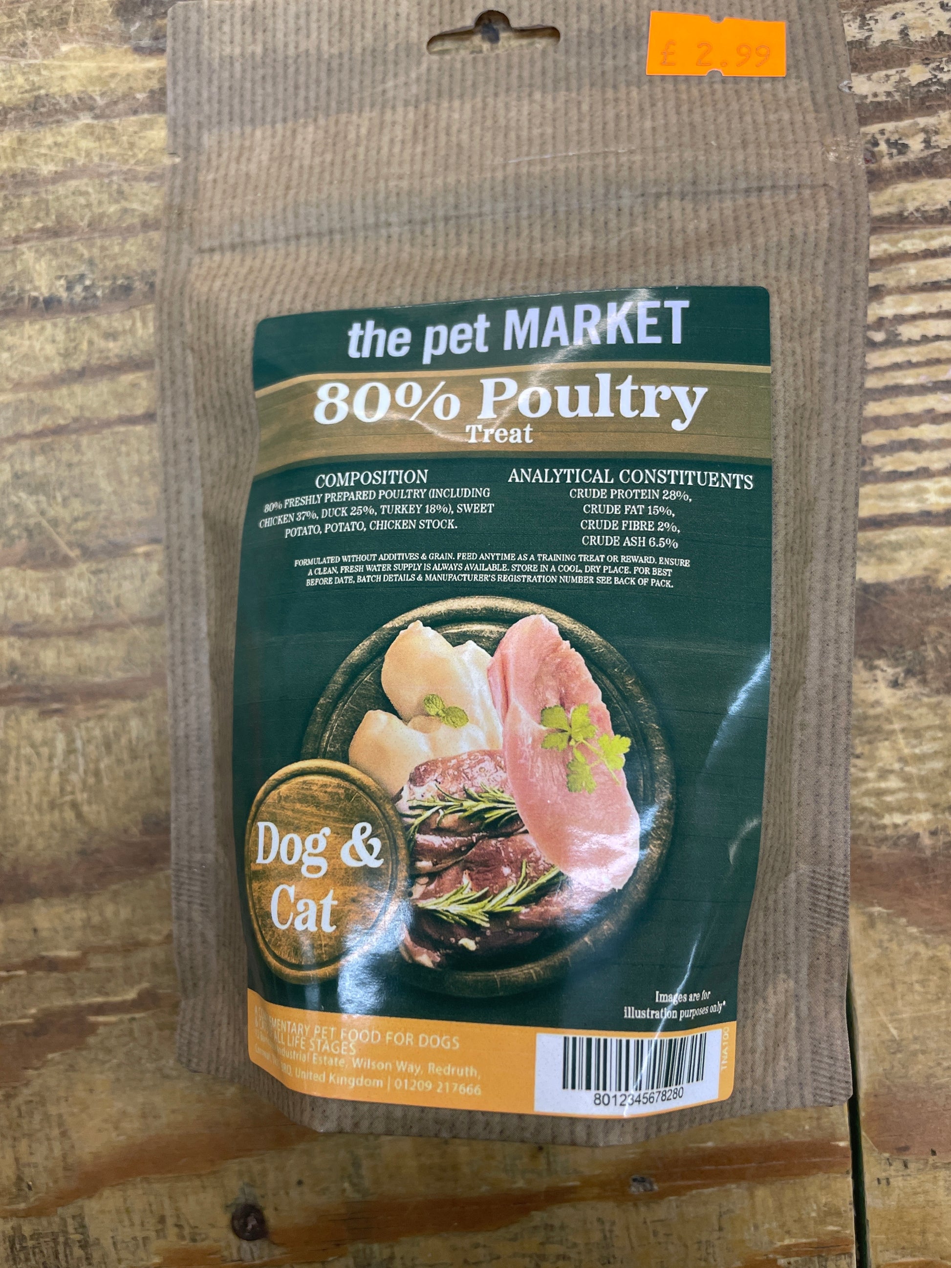 The Pet Market 80% Poultry Treat Pet Market
