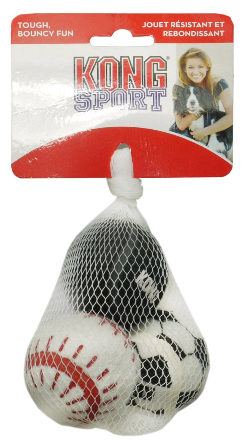 KONG SPORT BALLS 3 PACK SMALL Kong
