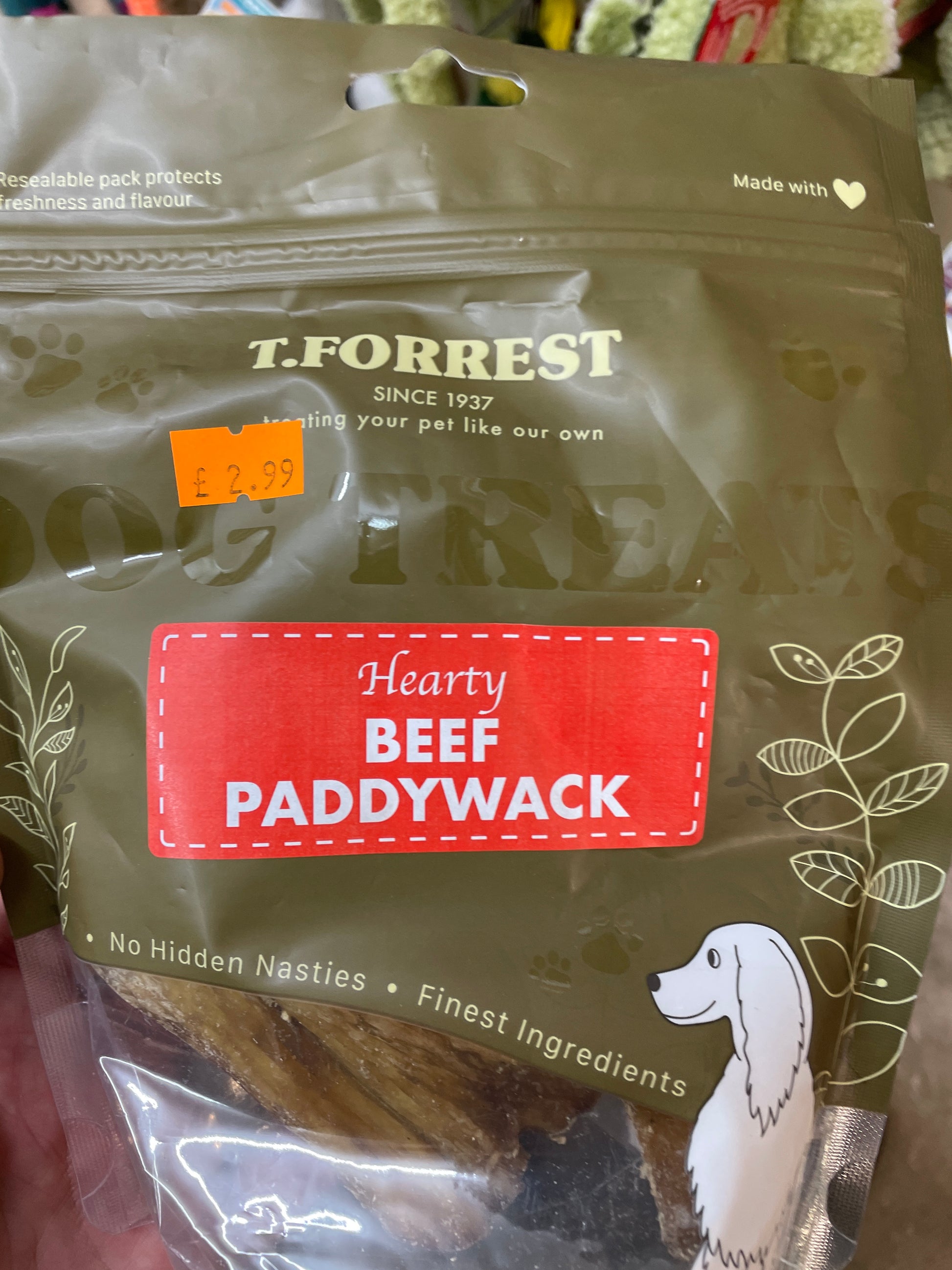 Beef paddywack Pet Market