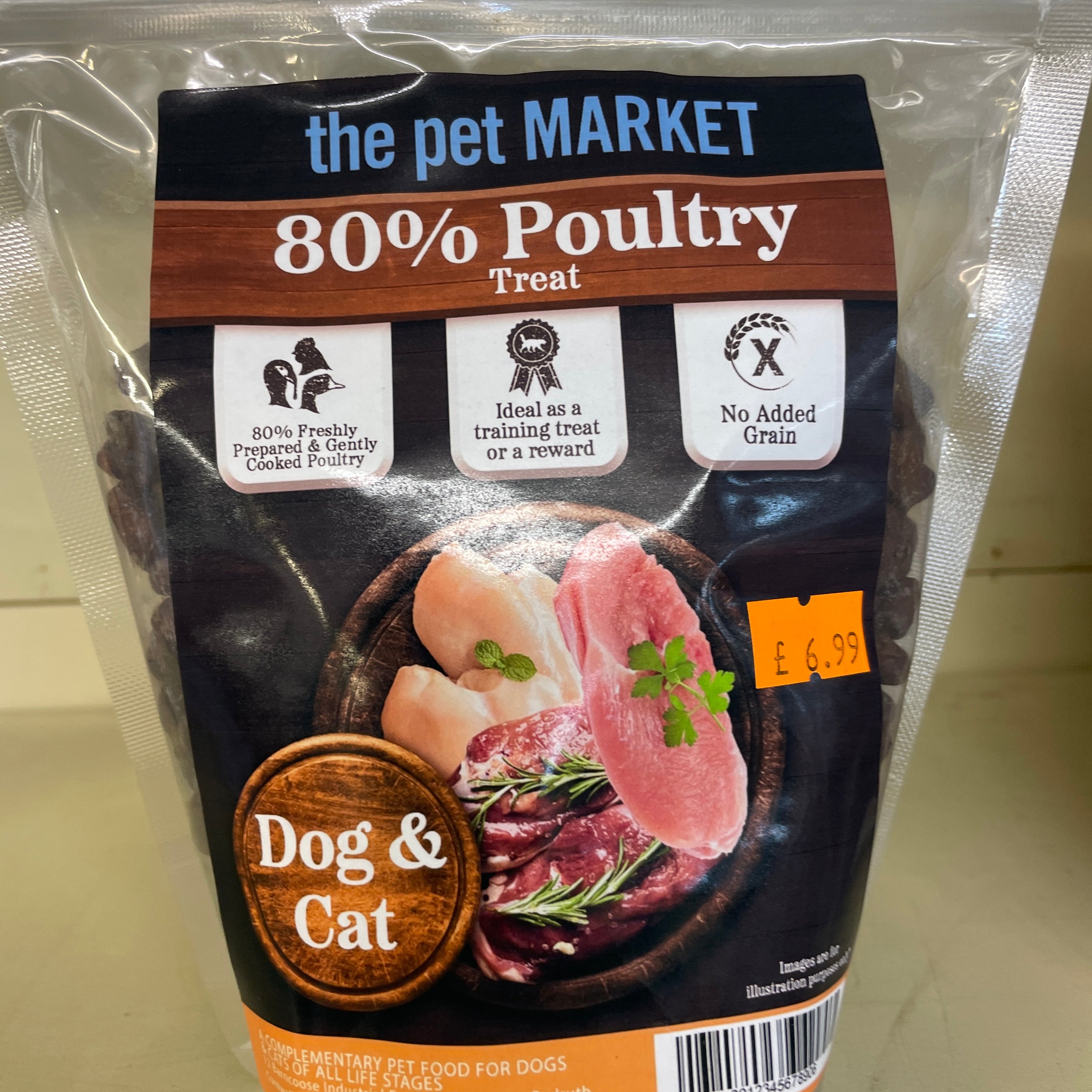 The Pet Market 80% Poultry Treat Dog & Cat the Pet MARKET