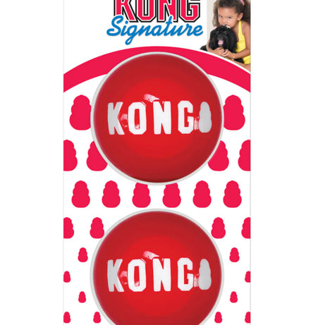 KONG Signature Balls 2-pk Med Kong