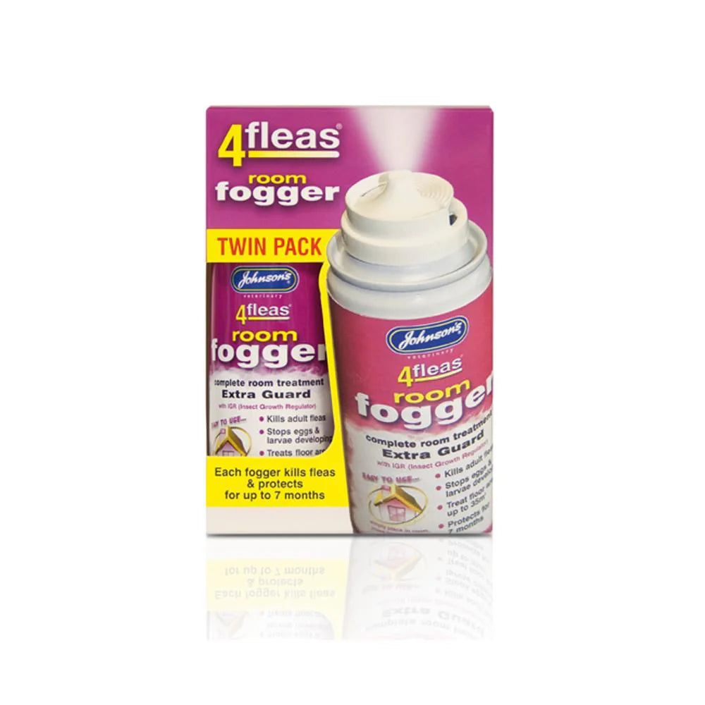4fleas Dual Action Room Fogger x2 Pet Market