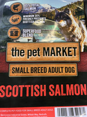 Superfood 65 Small breed Adult Dog Scottish Salmon Dry Complete kibble the Pet MARKET