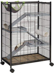 Liberta Pioneer Black Small Animal Cage Pet Market