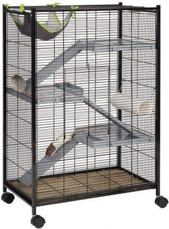Liberta Pioneer Black Small Animal Cage Pet Market