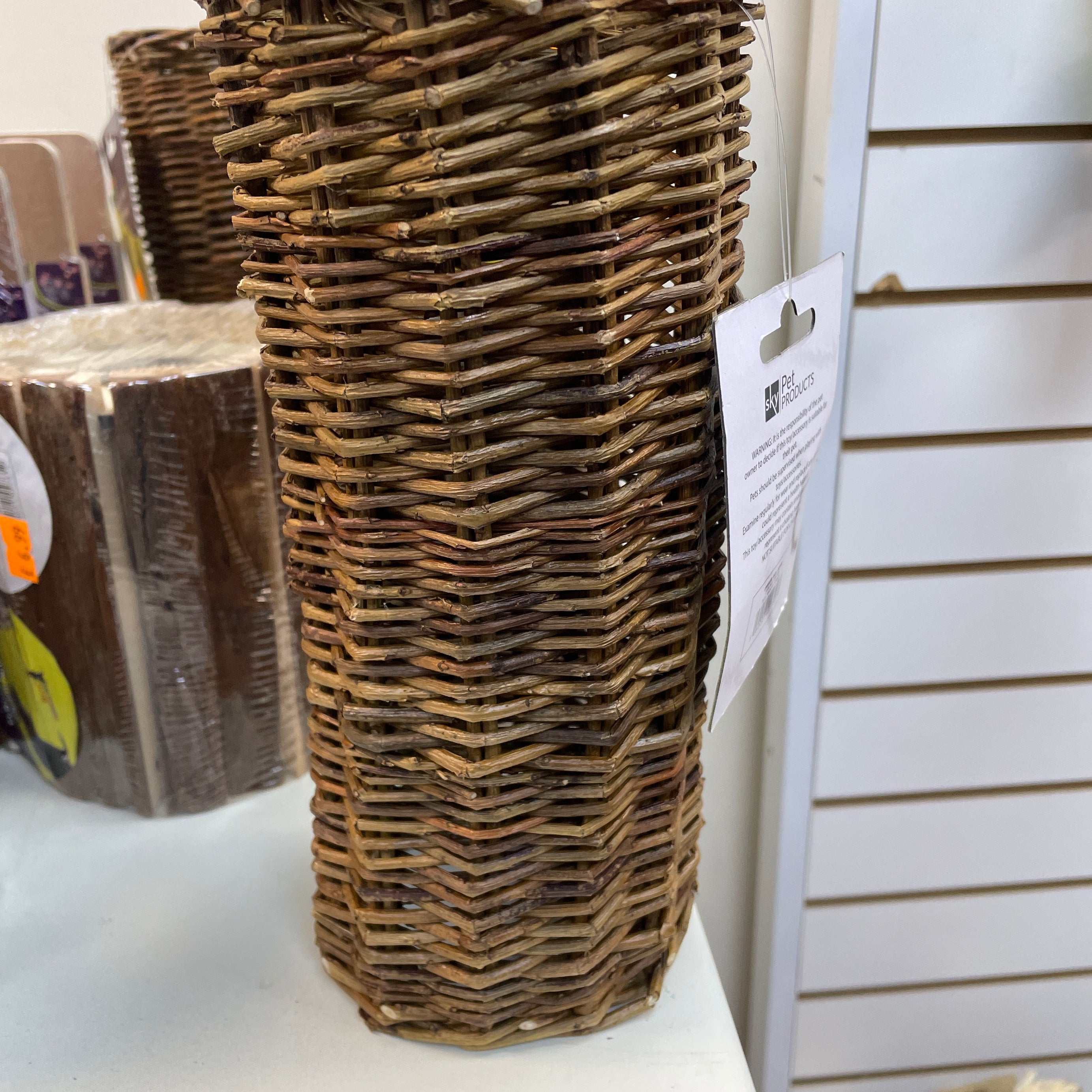 Wicker tunnel toy large the Pet MARKET