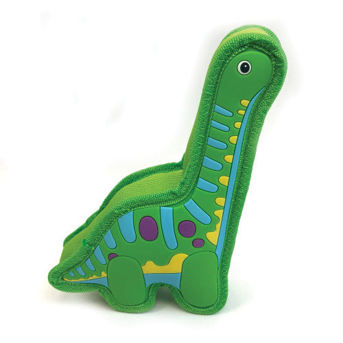 Olive Dinosaur TPR Dog Toy Pet Market
