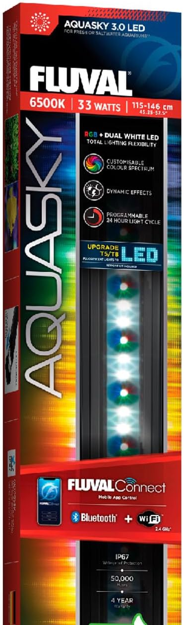 Aquasky 3.0 LED, 33W, 45.25-57.5″ / 115-146 cm Pet Market