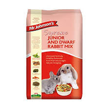 Mr Johnson's Supreme Junior & Dwarf Rabbit Mix 2.25kg Small Mammal - Food Mr Johnson's