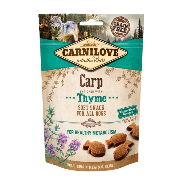 Carnilove carp with thyme soft treats Pet Market