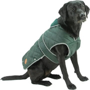 Heritage Quilted dog coat L green