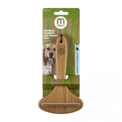 Bamboo Anti-Tangle Rake - Medium