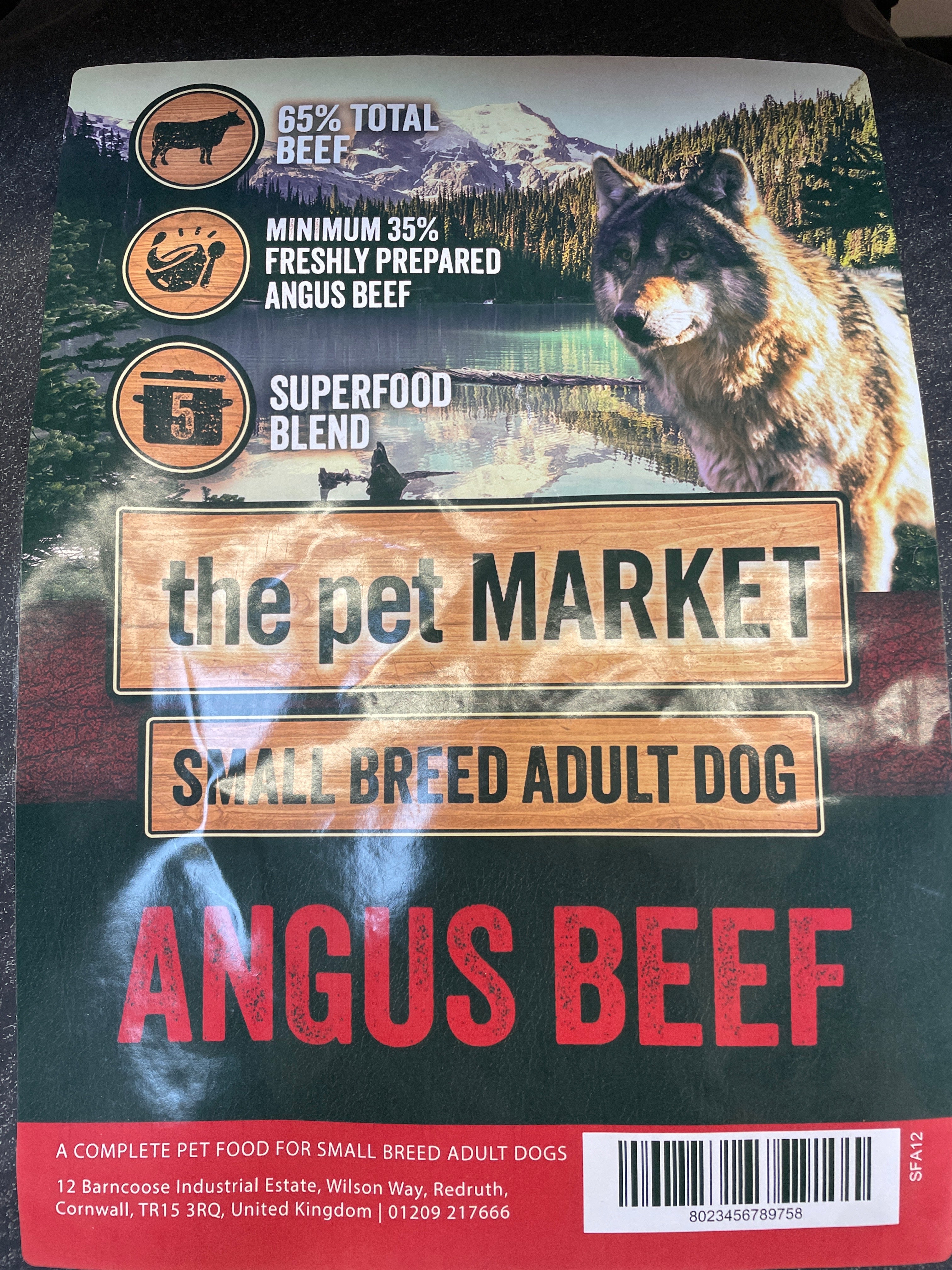 Superfood 65 Angus Beef Adult 12kg PetMarket
