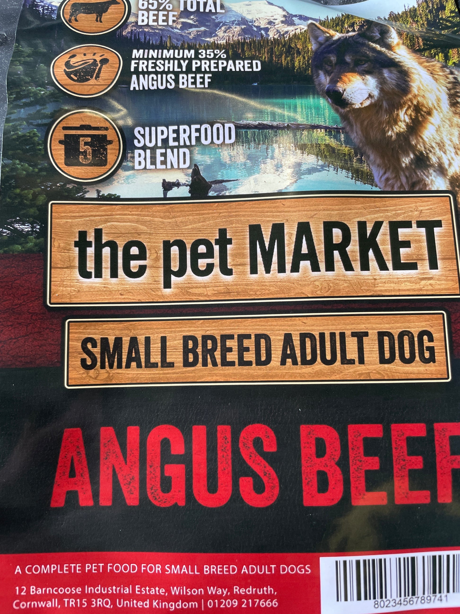 Superfood 65 Small Breed Adult Dog Dry Complete kibble the Pet MARKET