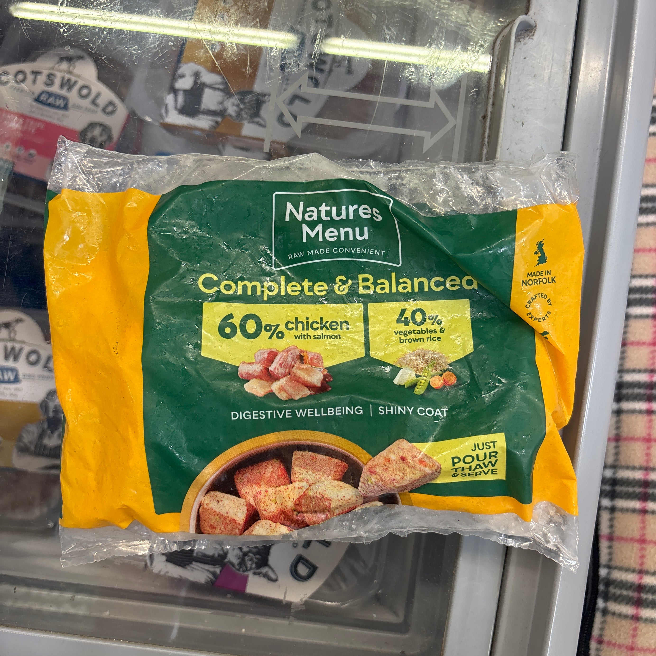 Natures menu frozen chicken the Pet MARKET