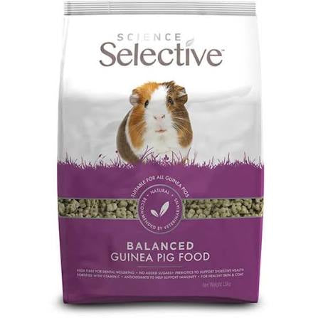 Supreme Guinea Pig Science Selective 10kg Small Mammal - Food Supreme