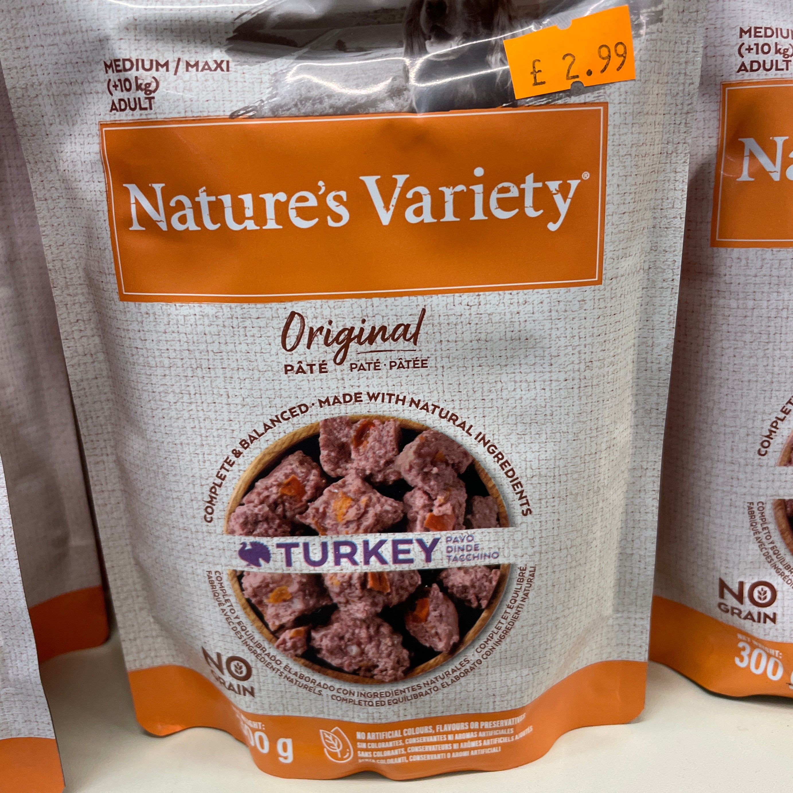 Nature’s Variety Pâté 300g For Medium Dog the Pet MARKET