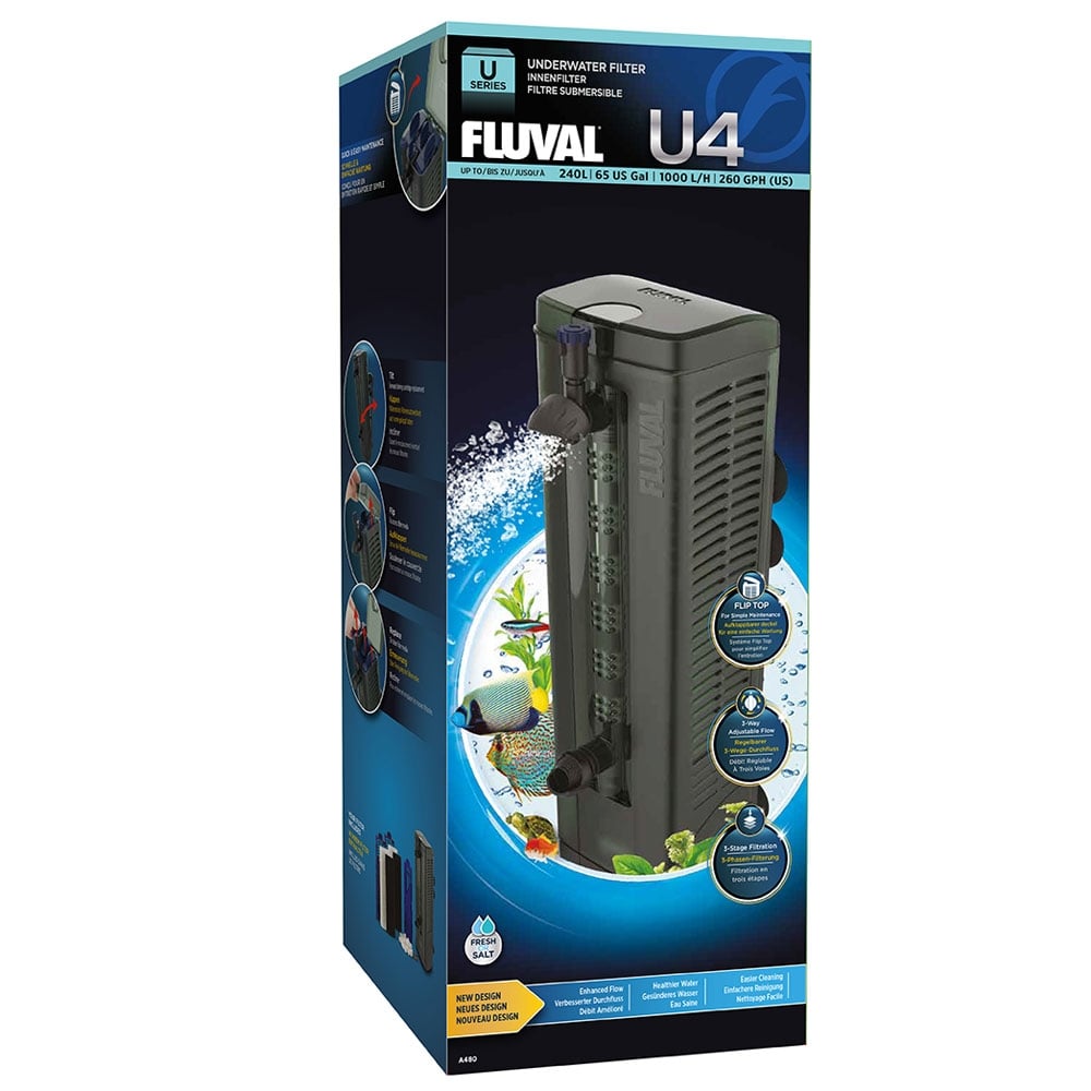 Fluval U4 Underwater Filter 1000LPH Pet Market