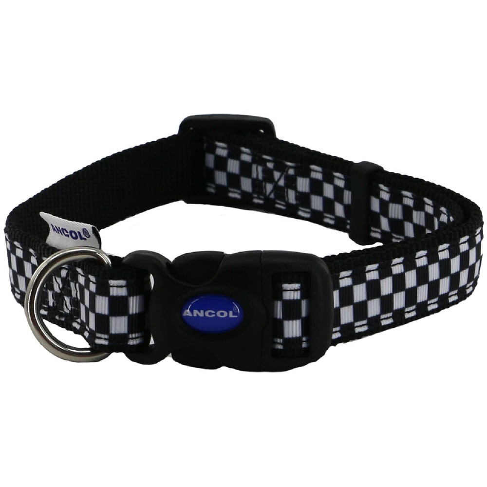 CHECKERBOARD COLLAR Dog accessories Ancol