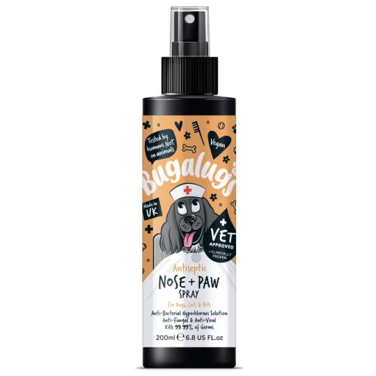 Bugalugs Antiseptic Nose & Paw Spray Grooming Bugalugs