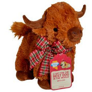 Product Details Christmas Good Boy Highland Cow, lge